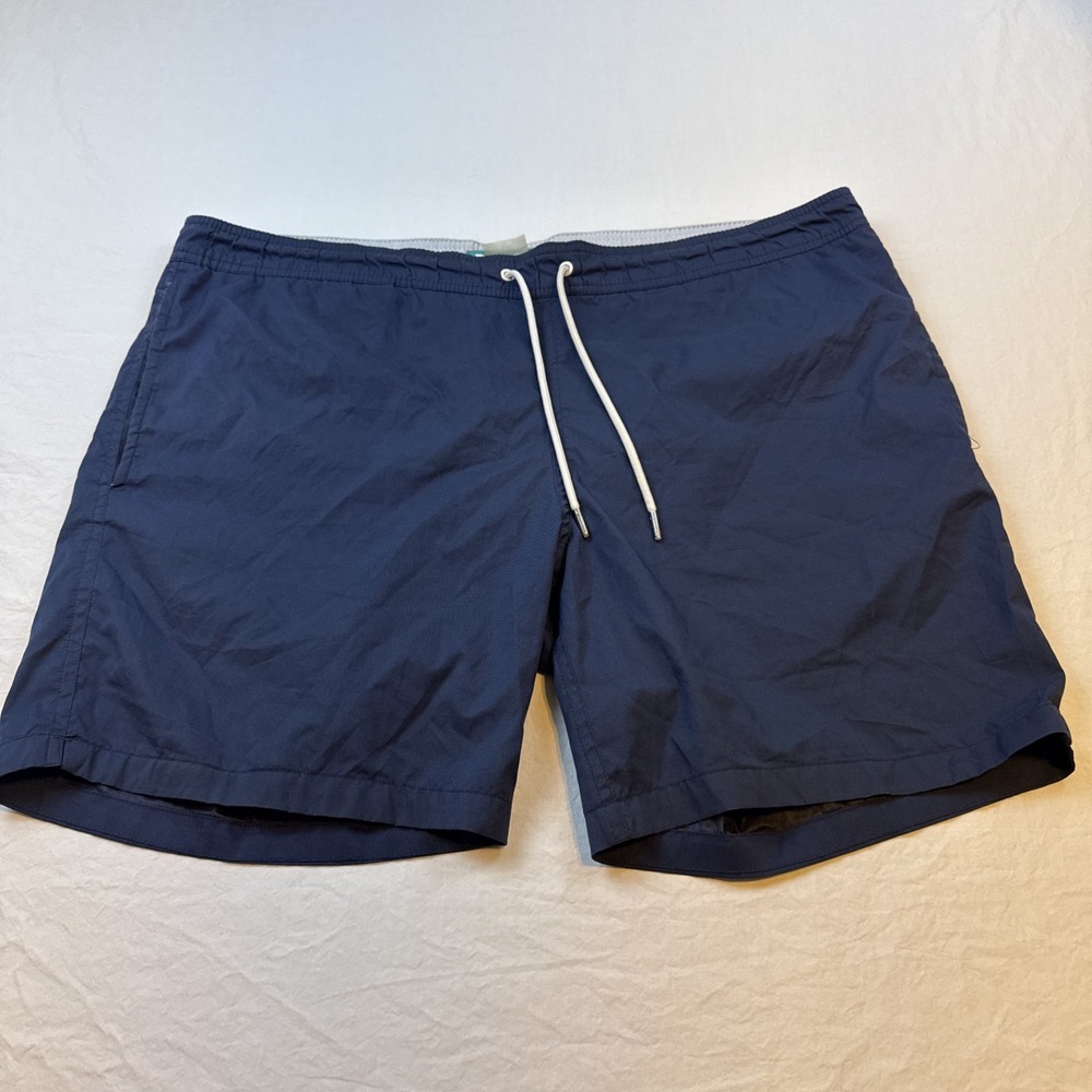 BONOBOS SHORTS Men's MEDIUM Navy Drawstring Cotton